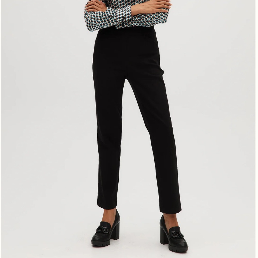 Hilary Radley Black Super Stretch Skinny Leg Pants Sz S